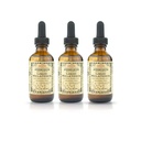 Svasthya Body & Mind Liquid Melatoniini - edistää luonnollista unta - Alkoholitonta aikuisille ja lapsille, valmistettu Yhdysvalloissa, GMP, 2 oz - 3 pakkaus