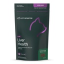 VETIVRISCIENCE Vetri Liver Feline, Chicken Flavor, 120 Chews - Advanced Liver Support Supplement kissat maito Thistle, DMG ja Whey Protein Isolate