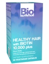 Bio Nutrition Terveellinen hiusten tuki Biotiini 60 Kasvisruokaa Kapselit . Vahvempi hiukset...