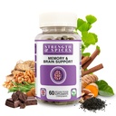 Strength & Spices Memory Booster and Focus Supplement with Ginkgo Biloba and 22 Super Ingredients, Plant-Baseed Brain Supplement for Memory, Clarity, and Alertness, 1000mg, 60 kapselia