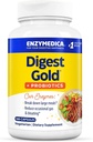 Enzymedica Digest Gold + Probiootit, 2-in-1 Formula Gut Health, Dgestive Enzymes & Active Probiotic Cultures, 180