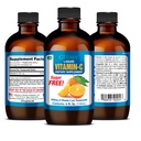 Germa sokeriton nestemäinen C-vitamiini 500 mg. Nopea imeytyminen Ravintolisä. 4 oz / 118 ml