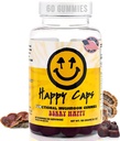 Lions Mane Mushroom Gummies for Rentoutuminen & Wellness Organic Functional Mushroom Blend with Turkey Tail, Reishi, Chaga & Cordyceps - Immuunituki - Vegan täydennysosa - 60 Berry Gummies