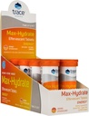 Trace Minerals Max-Hydrate Endurance - Daily Energy Support Supplement - Elektrolyytti täydentää tukea vastaan lihaskramppeja - täydentää tukea Hydration - Oranssi, 10 Tabs (80 tarjoilua)