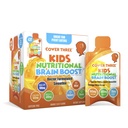 Kansi kolme täydentää lapsille aivojen täydentää Smoothie, Omega 3 Liquid Childrens DHA Fish Oil, Kids Focus ja Huomio, emotionaalinen tuki, 20 Puches, Pack 1