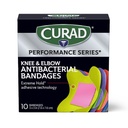 CURAD Performance Series IRONMAN Bakteerit, Extreme Hold Adhesive Technology, Polvi & kyynärpää 3 tuumaa x 3 tuumaa, 10 kreivi, Ihanteellinen leikkausten, scrapes, urheilu, ja aktiivinen elämäntapa