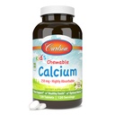 Carlson - Pennun pureskeltava kalsium, 250 mg, erittäin imeytyvä, luu- ja hampaiden tuki, optimaalinen hyvinvointi, luonnollinen vaniljamaku, 120 tablettia