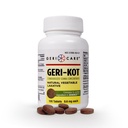 Geri-KOT Senna Laxative & Stool Softener Tabletit, 100ct. Natural Vihannesten Stimulantti Laksative. Smooth Bowel Movement Senna Tabletit...