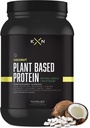 KampleX Nutrition Plant Based Protein Powder (25 tarjoilua) - Cococonut Flavored Natural, Vegan, Zero Sugar, Low Fat, Non GMO Dietary Supplement valmistettu 29 Natural Greens & Fruits