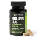 Mullein Leaf kapselit hengitysteiden terveys - 5000mg uute 10:1 keuhkojen tuki ja immuunitoiminto - 30 Count - Vegan, non-GMO-kapselit - kasviperäisten täydentää päivittäin hyvinvointi - 1 kuukausi tarjonta