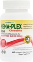 Natures Plus Hema-Plex Iron - 60 Mixed Berry Chewables - 85 mg Elementaalirauta - Total Blood Health - vitamiini C & Bioflavonoidit - ei-GMO, Vegan & Gluteenittomat - 20 tarjoilua