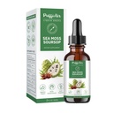PUFFIAIR Soursop(Graviola) & Sea Moss Liquid Drop for Cell Support & Regeneration, Immuuni Boost, Relax, Liver and Sleep, Herbal Extract, Sugar/Gluten Free, Natural Flavor, 2 Fl Oz/60ml