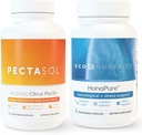 EcoNugenics Ultimate Cellular Health & Immuno Support Pack HonoPure - Magnolia Bark Extract, 30 kapselia PectaSol-C Modified Citrus Pectin, 90 kapselia Bundle