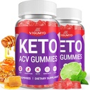 Keto ACV Gummies 1500MG Keto Apple Siideri Viinietikka Muotoiltu granaattiomenalla Beet Juice Powder B12 Vegan Non GMO 120 Gummies