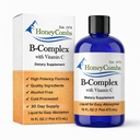 HoneyCombs B-vitamiini Complex Drops . Nestemäinen täydentää B1, B2, B3, B5, B6, B7, B9, B12 & C-vitamiinia.