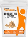 BulkSupplements.com Longjack Extract Powder - Tongkat Ali Extract, Tongkat Ali miehille ja naisille - Gluteeniton, 1g per tarjoilu, 1kg (2,2 lbs) (Pakkaus 1)