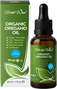 Organic Oregano Oil - 1 Fl Oz (30 ml), 80% Carvacrol USDA Organic Oregano Oil Liquid Drops, Voiöljy Kasvipohjaiset, Ei-GMO, Herbal Supplements