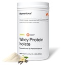 Momentous Essential Grass-Fed Whey Protein Powder - 20 g Whey Isolate Protein - NSF Certified for Sport - Gluteeniton - 24 Servings for Essential Everyday Use - Vanilla - Paketti Toukokuu Vary