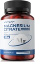 Magnesiumsilikaattikapselit 500 mg täydennysosa: Ummetus ja terveys uni tuki Erittäin imeytyvä Magnesium Elementin täydentää Complex lihasten ja digestion tukea - ei-GMO & Gluteeniton