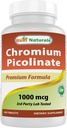 Best Naturals Kromipikolinaatti 1000 mikrog 240 tablettia