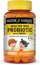 MASON NATURAL Healthy Kids Probiootti Fiber - Terve Ruoansulatuskyky, Parannettu Gut Health, 60 Chewables