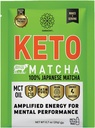 Harmony, Keto Matcha, puhdas japanilainen Matcha energia- ja henkisen suorituskyvyn vahvistamiseen, Instant Drink Mix Packet, 68 mg kofeiinia per tarjoilu, 12 pakkausta