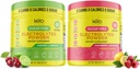 Keto Vitals Cherry Limeade Bundle vadelma sitruuna - 2 pakkaus Bundle Keto Electrolytes Powder - Elektrolyyttejä kaliumin, magnesiumin, natriumin, kalsiumin - Cherry Limeade & Vadelma sitruuna