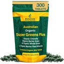 Biogeneesi Supergreens Plus -tabletit 300 Count (200 mg)