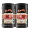 Barlean's Forti-Flax Organic Flaxseed, Ground Whre Raw Seeds, Omega-3 Supplement with Lignans and Dietary Fiber, Bulk Ground Pellax Seed, 16 oz, 2 Pack