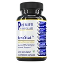 Premier Research Labs XenoStat - Kilpirauhasen toiminta & Hormoni tuki - klorella, Hyssop Herb, Milk Thistle & Reishi Mushroom - Kosher - Vegan - 90 Plant-Source Kapselit