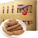 4 Laatikot Premium suuri amerikkalainen ginseng juuri (4oz per laatikko) - Ei-GMO, Gluteeniton Wisconsin Ginseng. Tehostaa immuniteetteja, energiaa ja kestävyyttä miehille ja naisille
