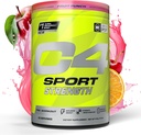 Cellucor C4 Sport Strength Pre Treenout Powder - NSF Certified for Sport - Beta-Alanine, Creatiini, 200mg kofeiini - sokeriton energia täydentää miesten ja naisten - hedelmän nyrkki, 20 tarjoilua