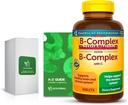 Super B-komplex C, 460 tablettia yksinoikeudella vitamiineja & Minerals A-Z - Parempi Ligth & Spring Guide (2 tuotetta)