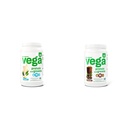 Vega Protein and Greens Protein Powder, Vanilja - 20g Kasviperäistä proteiinia Plus kasviksia, kasviksia ja proteiinia ja vihreitä proteiinijauhe suklaata (19 tarjoilua) - 20g Kasvipohjainen proteiini Plus