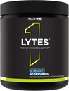 Sääntö 1 Lyyttejä - Hydraation tuki Mix Featuring 5 Elektrolyytti Minerals Enhanced with Citrulline, Coconut Water, and Watermelon Powders, Plus antioksidantti C-vitamiini (40 Servings, Blue Razz)