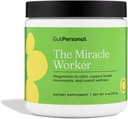 Miracle Worker Magnesium Glycinate Powder for Sleep - Kelated Magnesium Drink Powder Supplement auttaa vähentämään stressiä ja säännöllisyyttä samalla helpottaessa lihaskramppeja mansikka maku - 30 tarjoilua