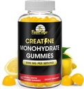 Kreatiini Gummy Supplement - Sitruuna maku Creatiini Monohydraatti Pre workout purut energia Boost, Creatiini täydennysosa Building Muscle and Strength, Vegan, ei-GMO 90 Count