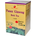 Terveys Kuningas Panax Ginseng Herb Tea, Teepussit, 20 Count Box