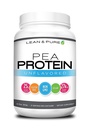 Lean & Pure Pea Protein Powder, Vegan, Low Carb, 25 g proteiinia, ei muuntogeenisiä organismeja, Gluteenittomat 27 tarjoilua, 843 g