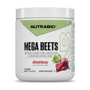 NutraBio Organic Beet Root Powder Superfood with nitrates and Antioxidants - Tukee suorituskykyä, verenkiertoa, veren virtausta ja yleistä terveyttä - ei-GMO, kasvissyöjä, 30 Tarjoilut