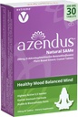Azendus SAM-e Mood Support 200mg, 30 Count, Sama Butanedisulfonaatti Kuitu Enteric päällystetty tabletti