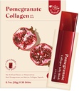 Granaattiomena Collagen Jelly Stick (20g x 30 Sticks) Marine Collagen Peptide 100% Real Spain Pomegranate - Ei keinotekoisia makuja - Ei säilöntäaineita - Ei lisättyä sokeria - Helppo-absorb