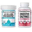 Lääkärin valinta - Optimal Gut Health Bundle: 60 miljardia Probiootti 60ct + Dgestive Enzymes 90ct Dgestive Comfort ja Immuunituki