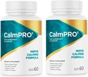 2 pakkausta Calmpro5, Calmpro5 Nerve kapselit, 2025 Päivitetty Calmpro5 Nerve Calming Formula kapselit, ei keinotekoisia säilöntäaineita, ei meijeri (2 pullot)