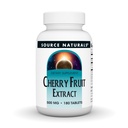 Source Naturals Cherry Fruit Extract, luonnollinen lähde flavonoids Tämä toimii antioksidantteina*, 500 mg - 180 tablettia