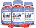 Justifed Laboratories (3 Pack MIcrobio Keto ACV Gummies Extreme 2000MG Micro Bio Keto Gummies Apple Siideri Viinietikka Muotoiltu granaattiomenalla Beet Juice Powder B12 Vegan Non GMO 180 Gummys