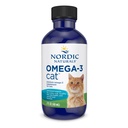 Nordic Naturals Omega-3 Cat, unmariored - 2 oz - 304 mg Omega-3 per ml - Fish Oil for Cats with EPA & DHA - Edistää sydän, iho, turkki, & immuuniterveys - ei-GMO
