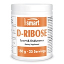 Supersmart - D-Ribose Powder (Luonnon sokeri) 6gm per päivä - ATP-synteesi & tuotanto - Universal Fuel for Energy ...