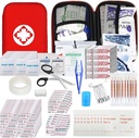 Auton ensiapupakkaukset 275 kpl Survival Gearin koti Matkan koko Pieni hätäpakkaus Taktinen retki EVA Camping Essentials Reppu Urheilu Toimisto Vene Kiireellinen Onnettomuus