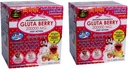 2 Boxes Gluta Berry Glutatione ja Collagen Drink Punch